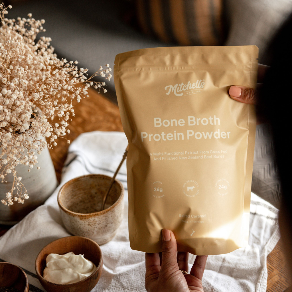 Mitchells Salted Caramel Bone Broth Protein