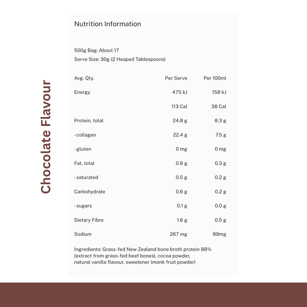 Mitchells Chocolate Bone Broth Protein